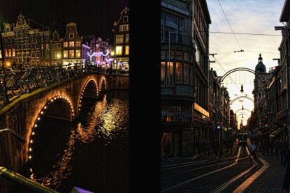 Amsterdam. Night Lights!