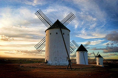 Windmills, Spain